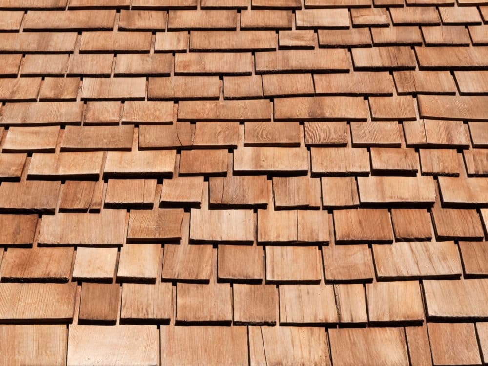 Cedar Shakes roofing material