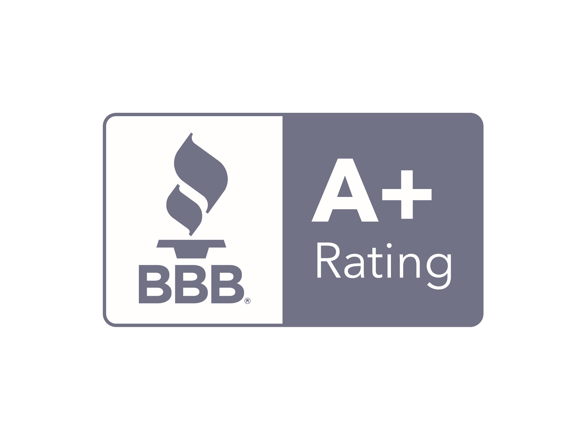 Better Business Bureau A+ Rating