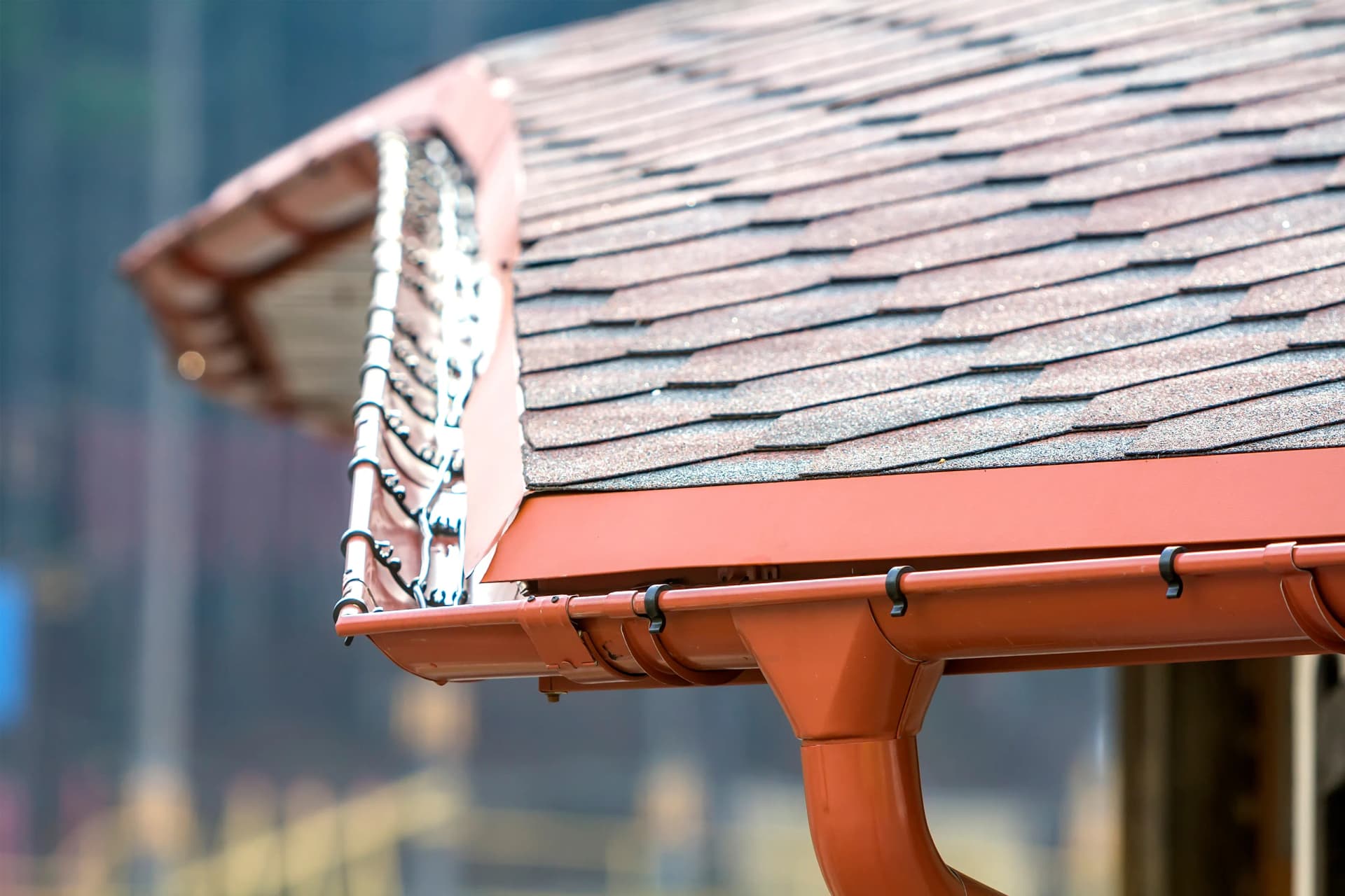 Professionally installed gutter system
