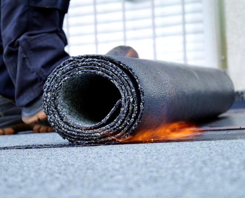 Modified Bitumen commercial roofing system